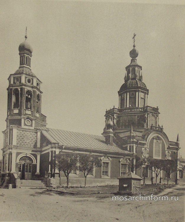 Церковь Иоанна воина (Б. Якиманка)  - Архитектура Москвы при Петре I
