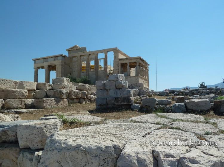 Эрехтейон (Erechtheion), архитектура древней Греции
