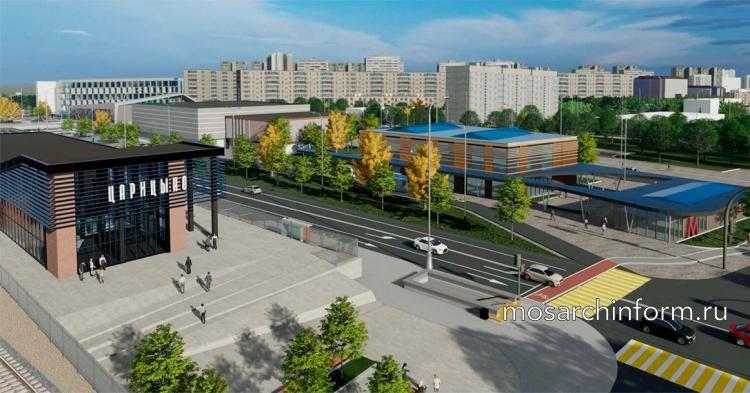 В Царицыно сделают новый выход из метро и построят «городской вокзал»