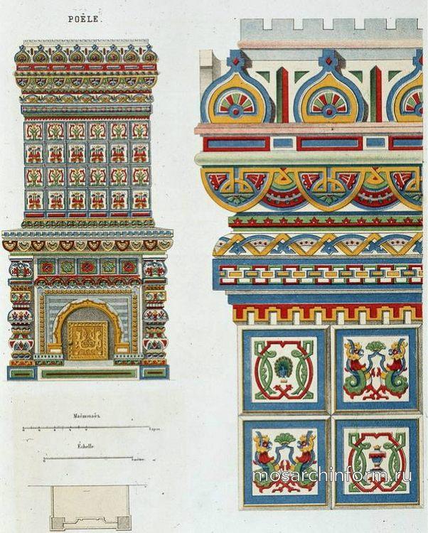 Камин - Дома в старорусском стиле, резные элементы, мебель, ч.2