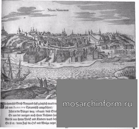 Архитектура России 17 века- Нижний Новгород в первой половине XVII век