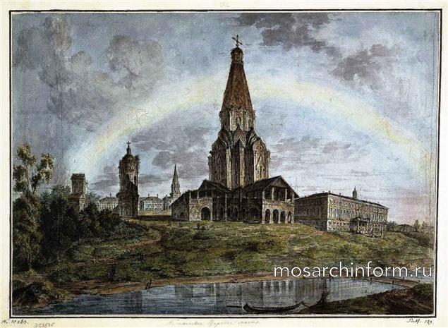 Церковь Вознесения в Коломенском (1532) - Средний Московский период (1530-1630)