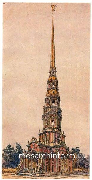 Меншикова башня (1707) - архитектура России