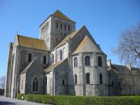 Лесейское аббатство, Нормандия, Франция - Романская архитектура